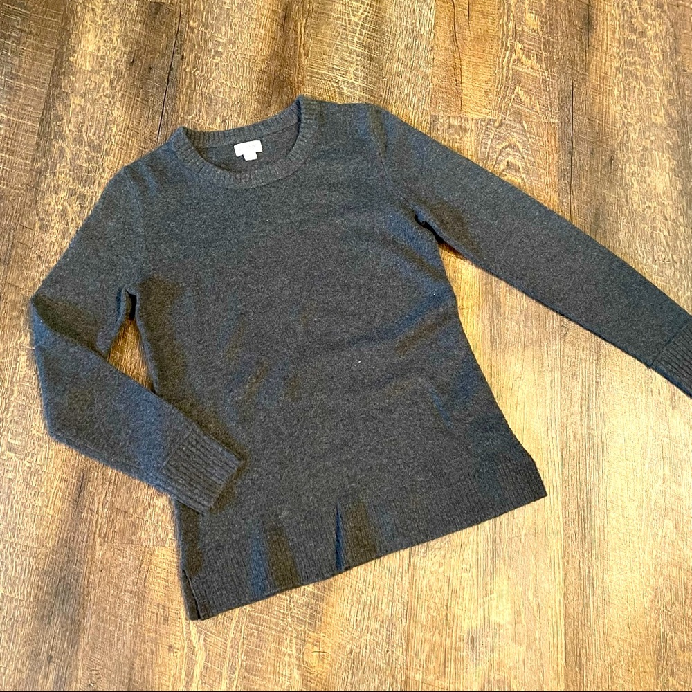 Gray J. Crew sweater size XS